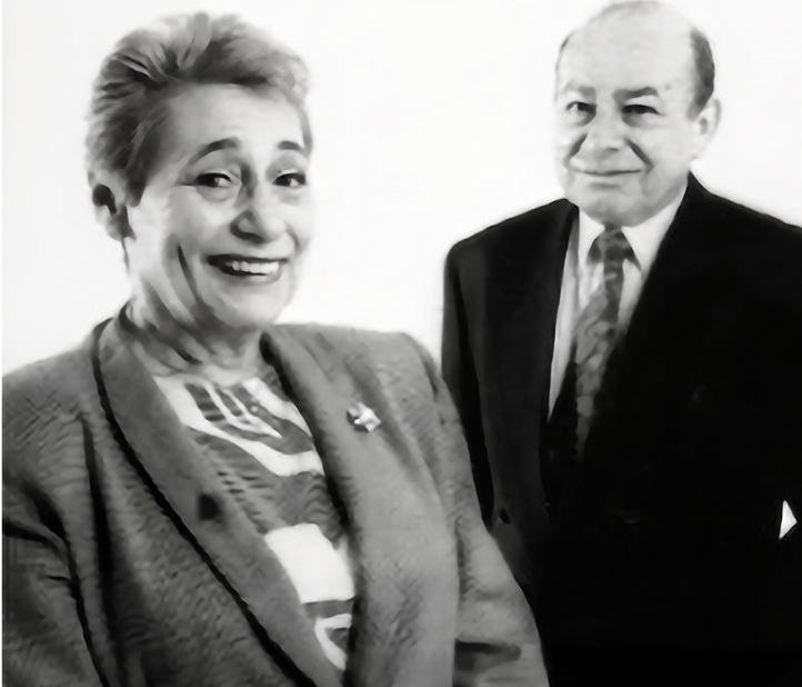 Harry et Rosemary Kanner souriants