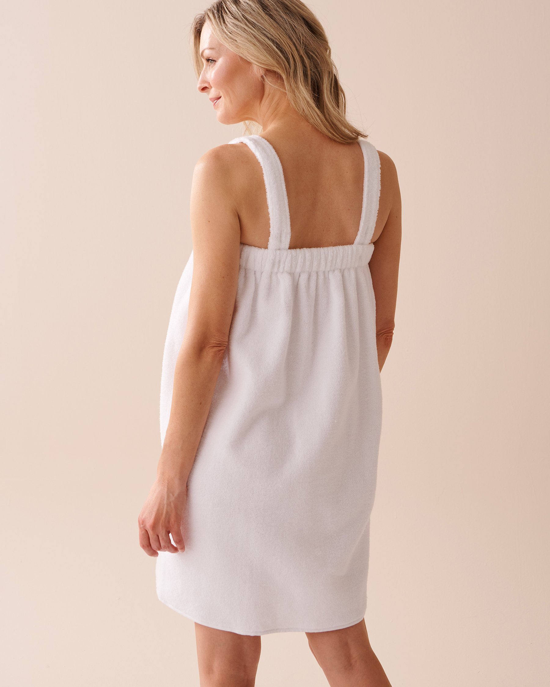 LA VIE EN ROSE Terry Spa Wrap White 40600180 - View5