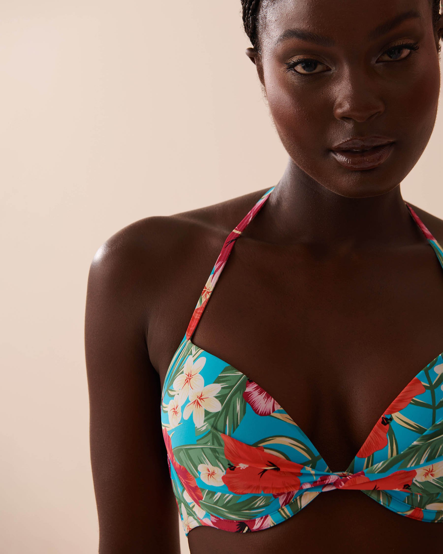 LA VIE EN ROSE AQUA HAWAII Push-up Bikini Top Hawaii 70100673 - View3