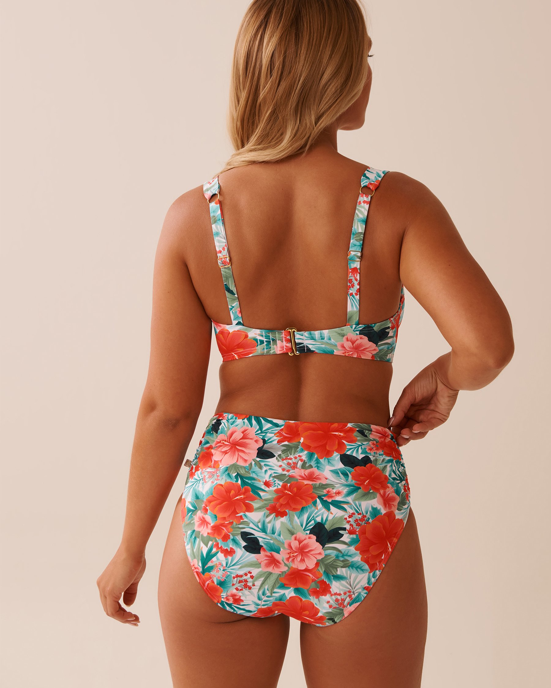 LA VIE EN ROSE AQUA Haut de bikini balconnet bonnet D ISLAND DREAMS Escale paradisiaque 70200191 - View2