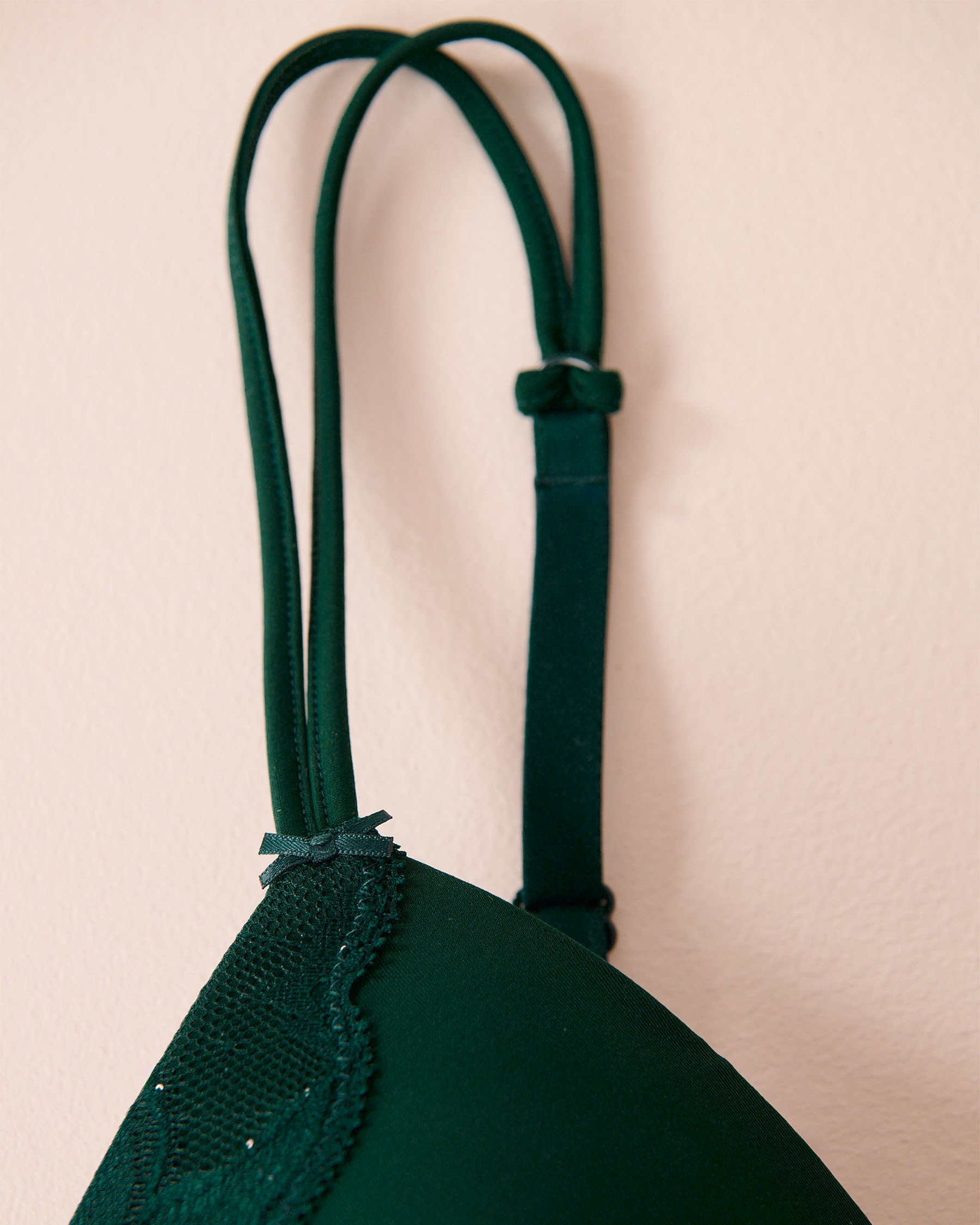 LA VIE EN ROSE Soutien-gorge mastectomie doublure légère sans armatures Vert sapin 10200556 - Voir4