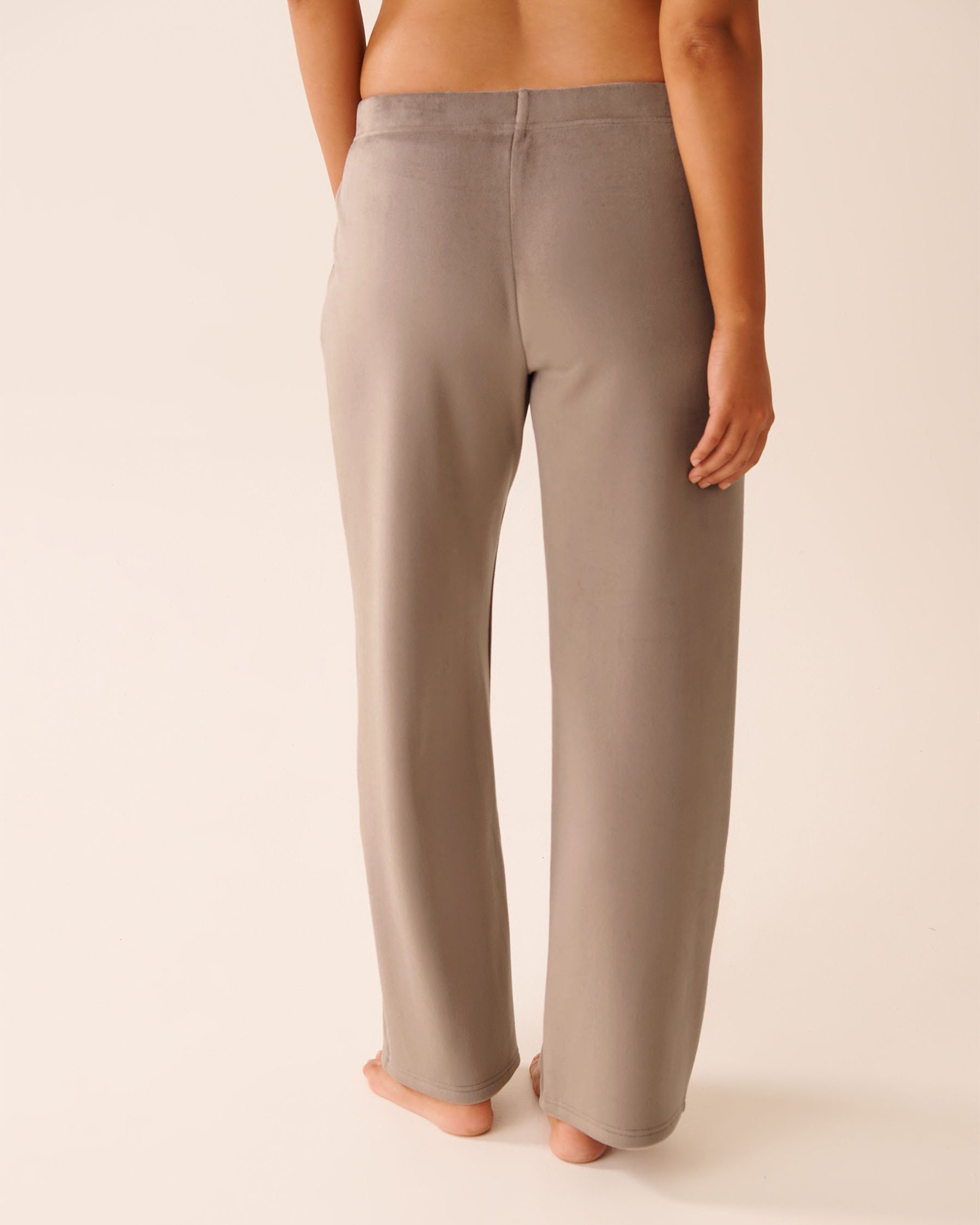 LA VIE EN ROSE Pantalon en velours Brun 50200108 - Voir2