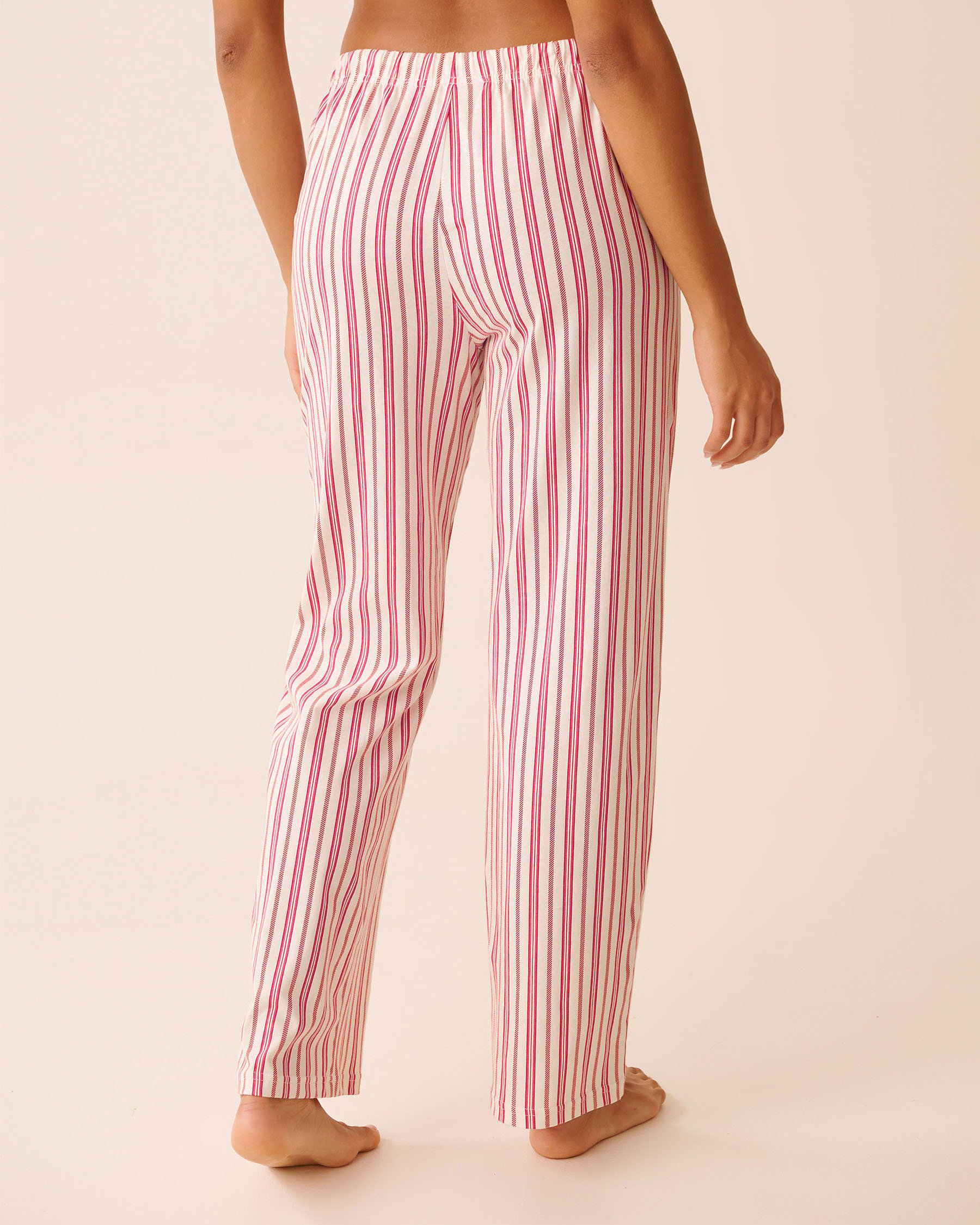 LA VIE EN ROSE Ensemble pyjama en coton imprimé sucre d'orge Bleu/Sucre d'orge 40400087 - View5