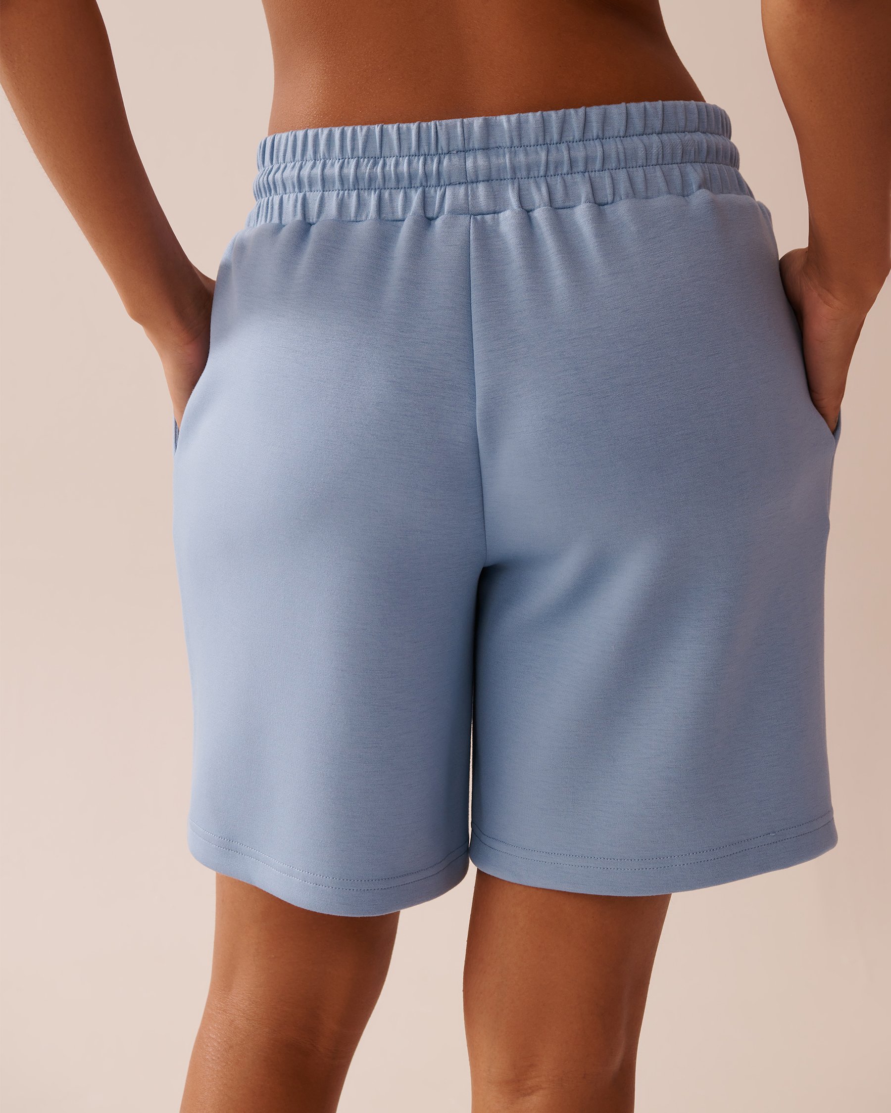 LA VIE EN ROSE Short bermuda Bleu nuage 50200088 - Voir4