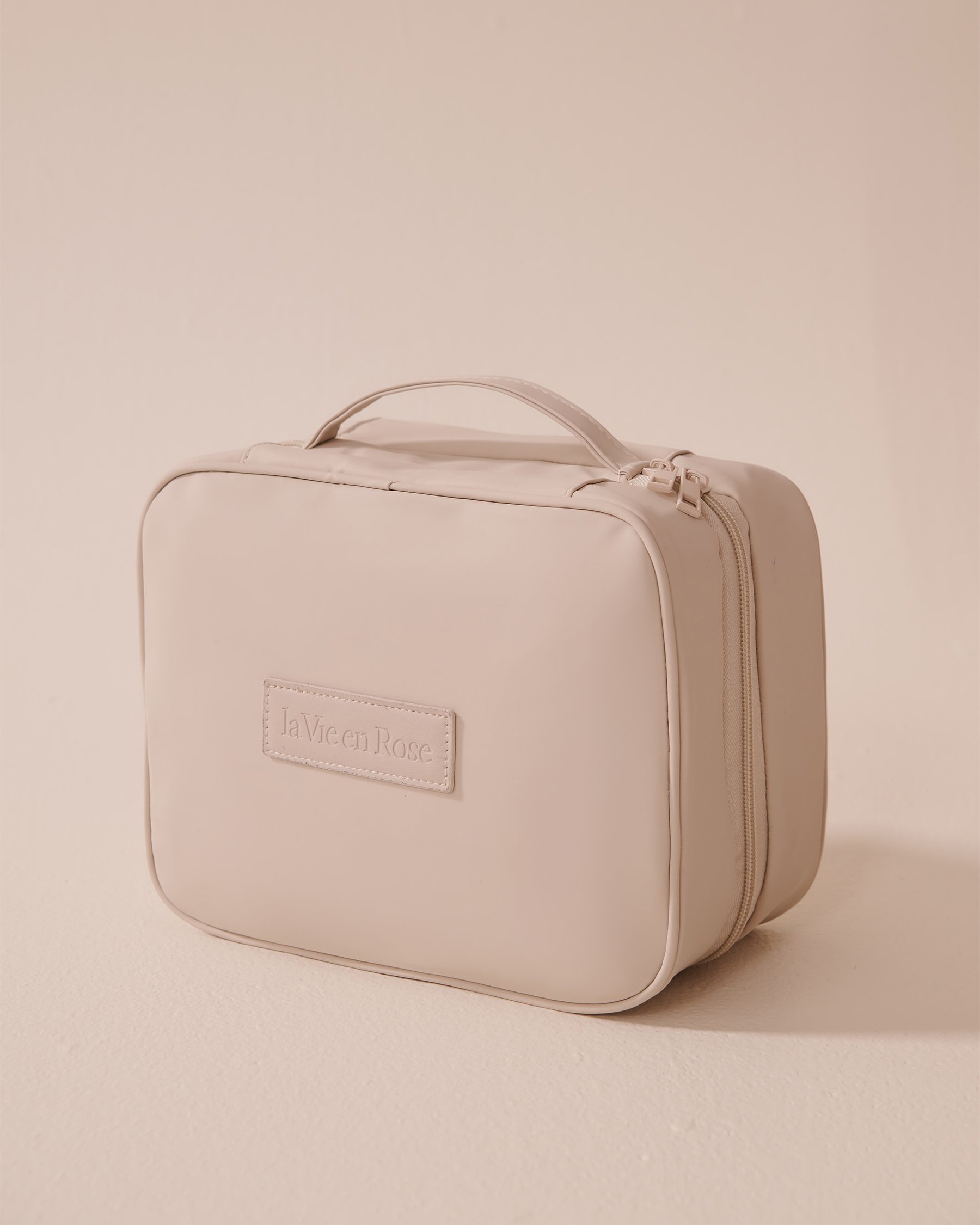 LA VIE EN ROSE Trousse à cosmétiques Beige clair 40700394 - Voir1