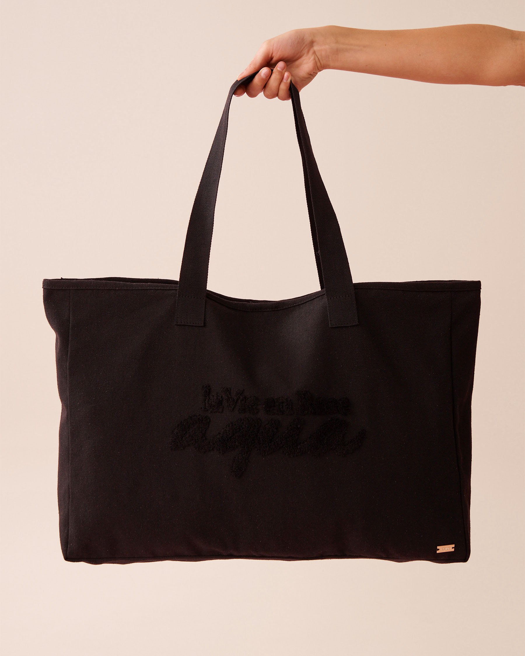 LA VIE EN ROSE AQUA Sac de plage la Vie en Rose Noir 80500121 - View1
