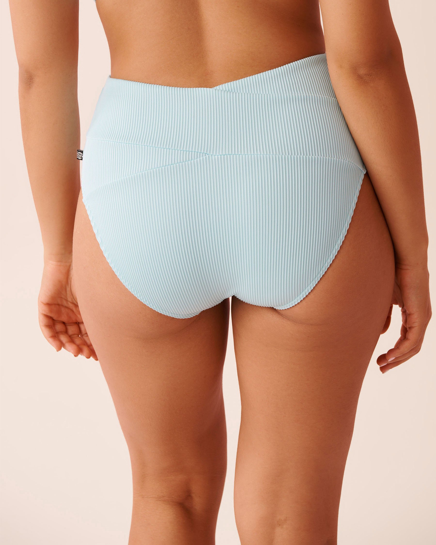 LA VIE EN ROSE AQUA CARIBBEAN SEA High Waist Bikini Bottom Caribbean Sea 70300817 - View2
