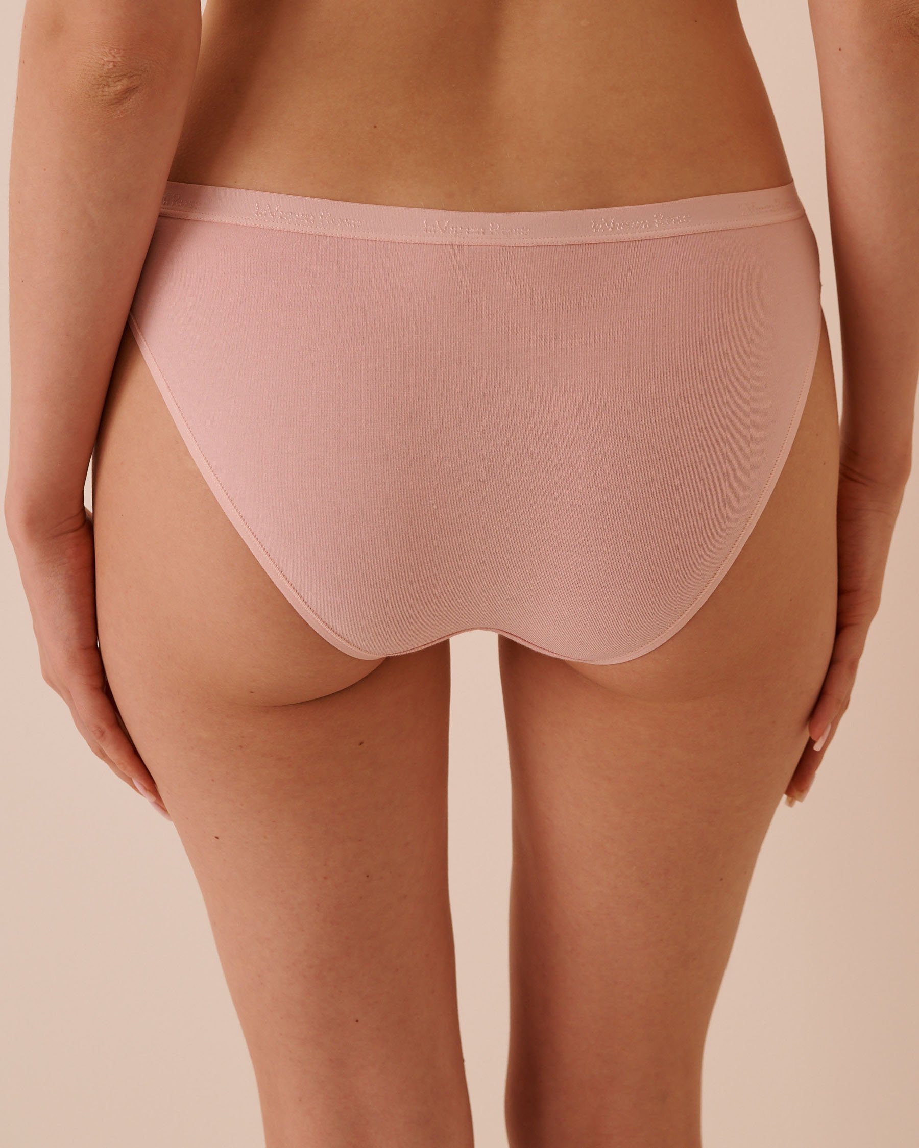 LA VIE EN ROSE Cotton Bikini Panty Peony Pink 20100738 - View2