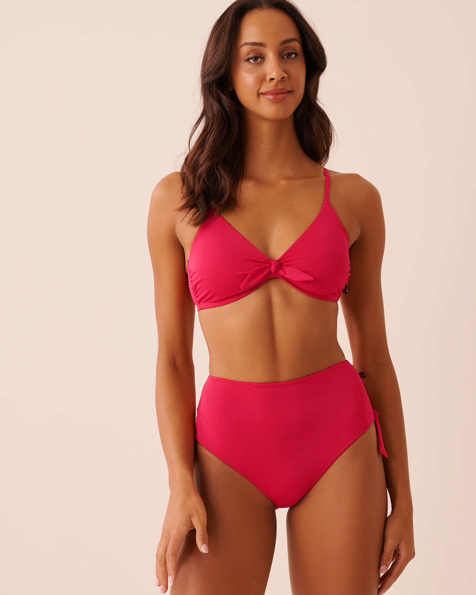 LA VIE EN ROSE AQUA CHILI PEPPER Bralette Bikini Top Chili Pepper 70100930 - View1