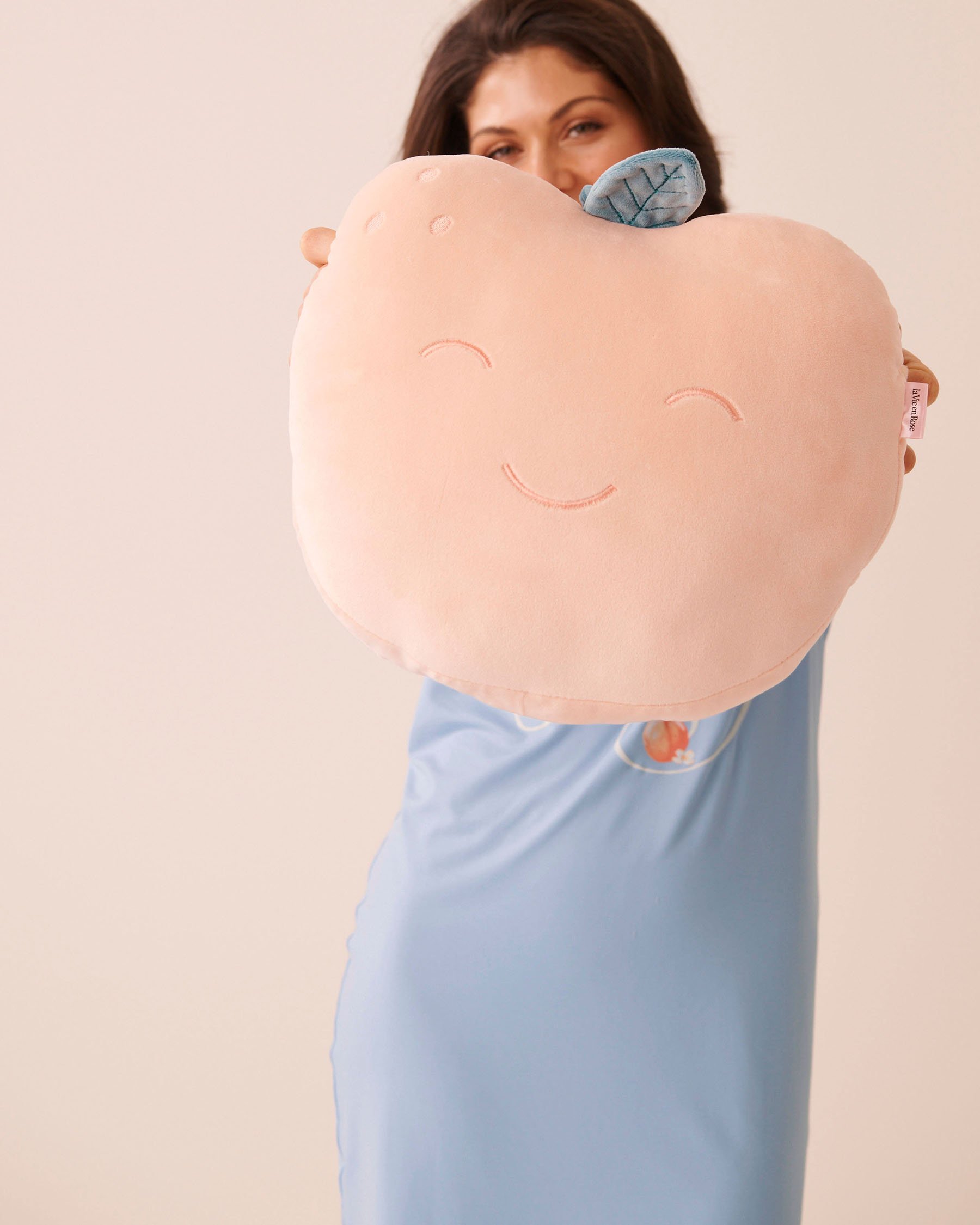 LA VIE EN ROSE Coussin chauffe-mains pêche Pêche 40700471 - Voir3
