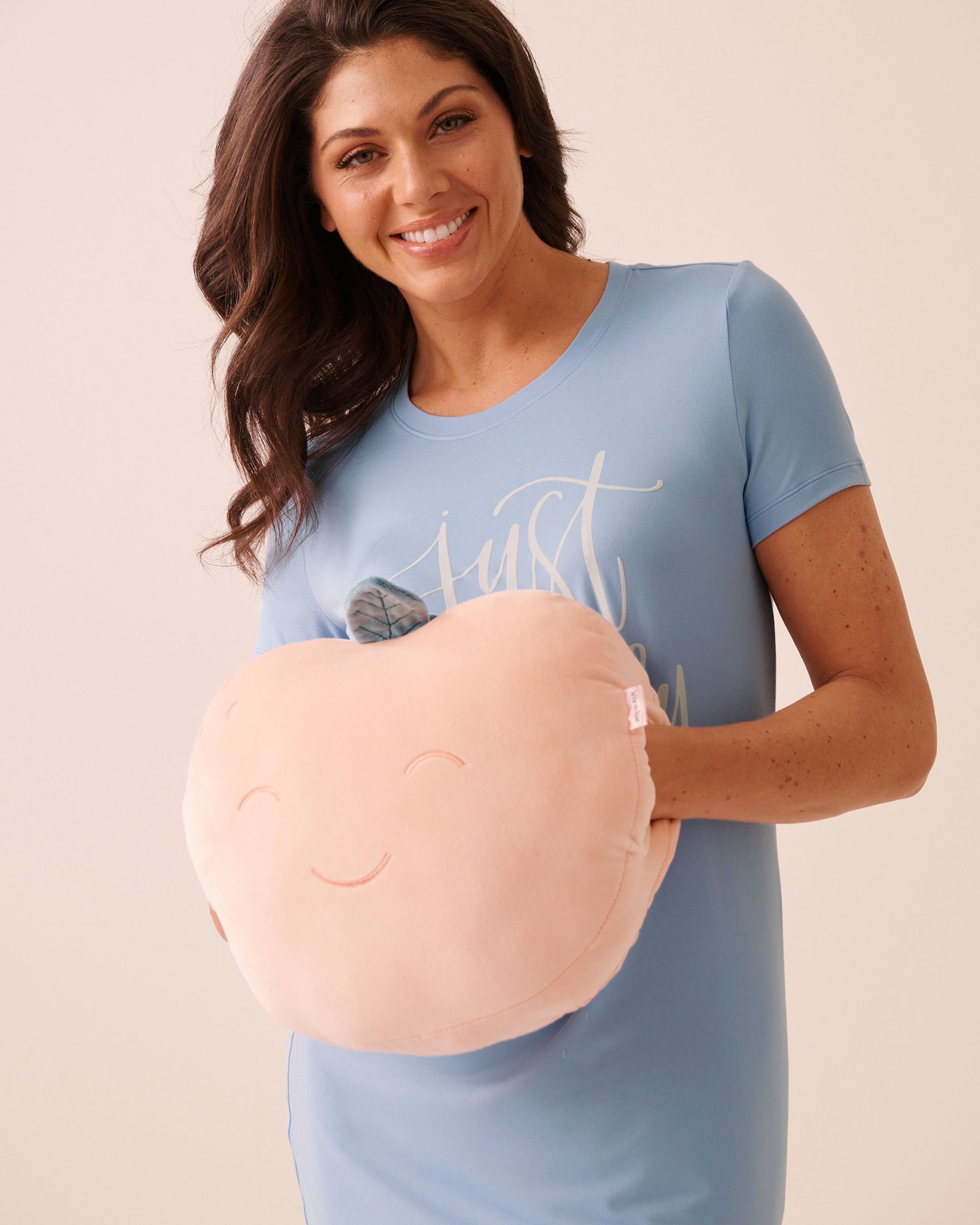 LA VIE EN ROSE Coussin chauffe-mains pêche Pêche 40700471 - Voir4