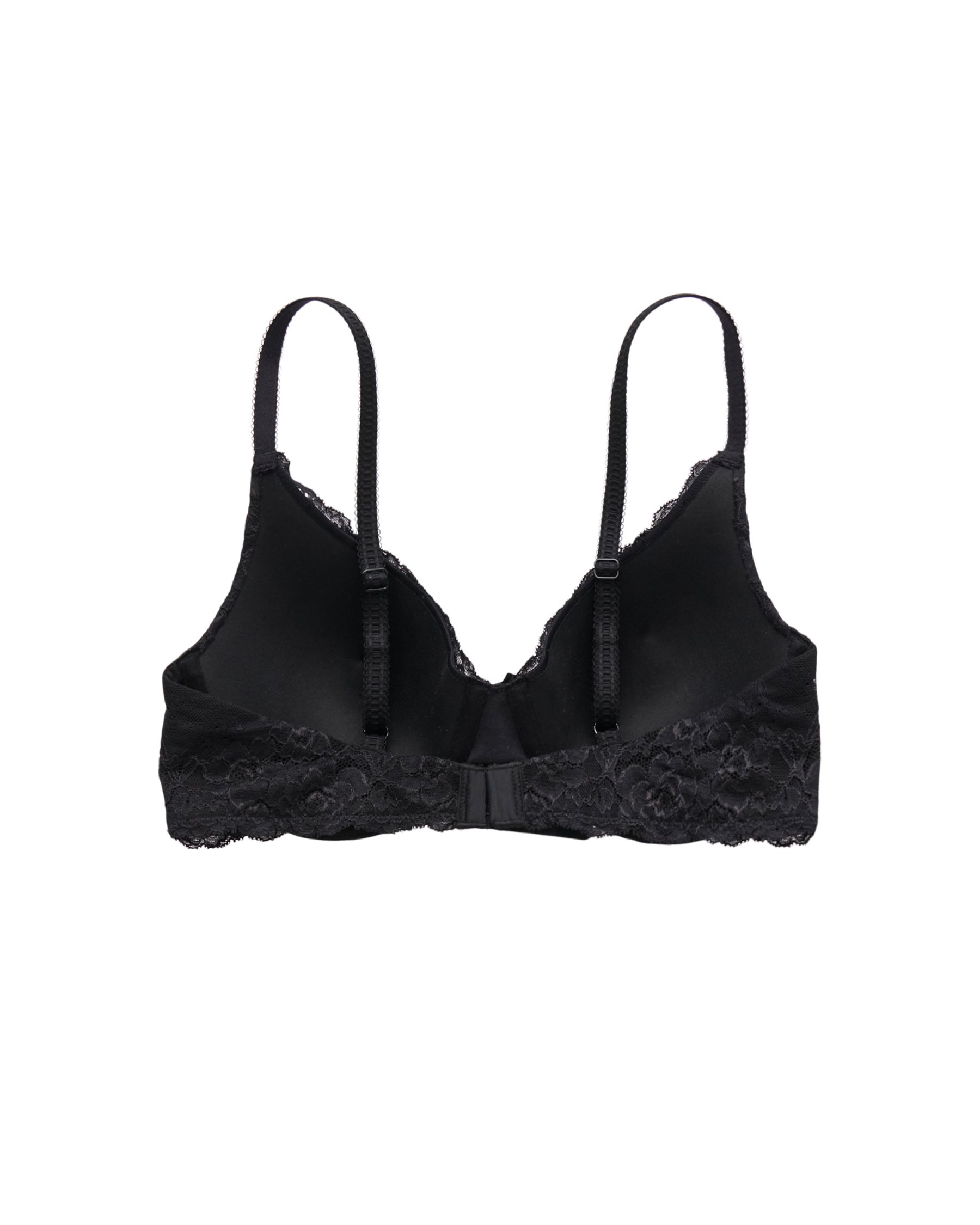 LA VIE EN ROSE Soutien-gorge doublure légère mousse mémoire Noir 618-113-1-00 - Voir8