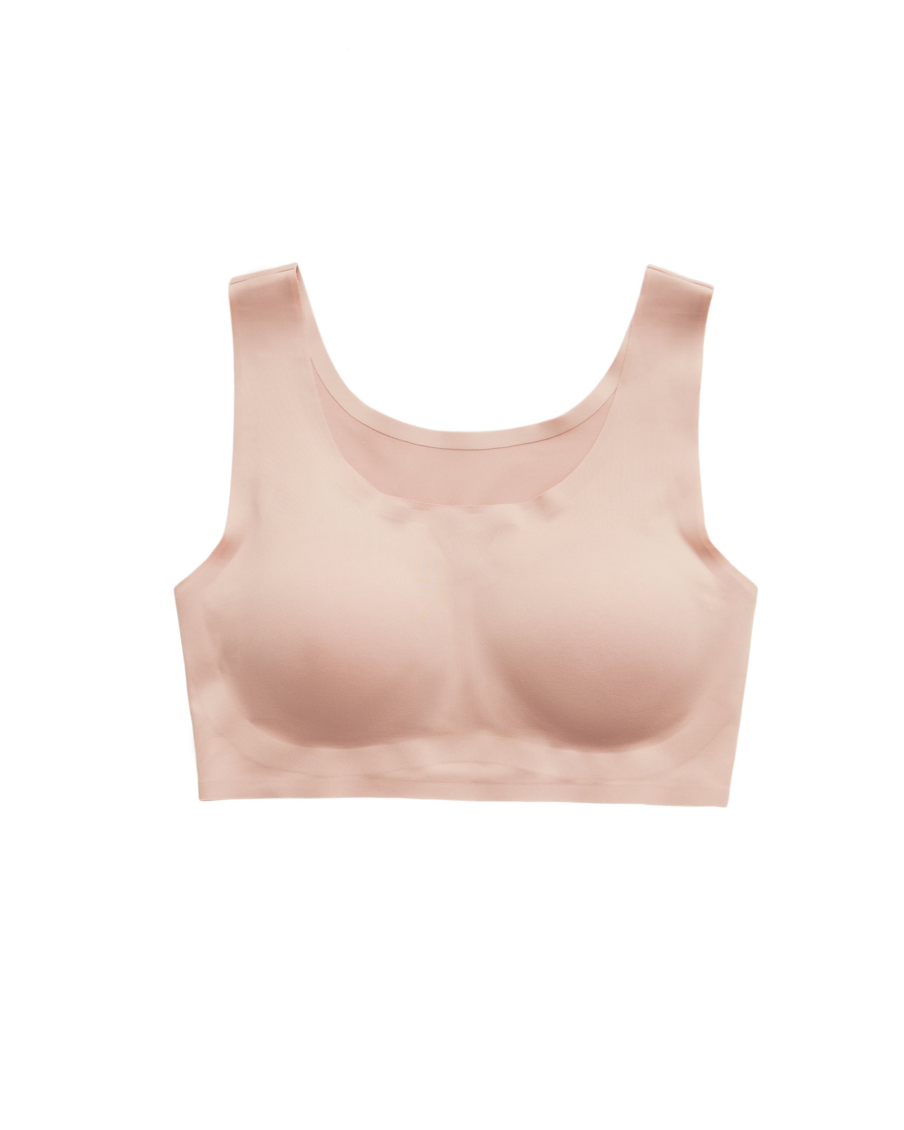 LA VIE EN ROSE Lightly Lined Full Coverage Lounge Tank Bra Latte 534-113-0-00 - View5
