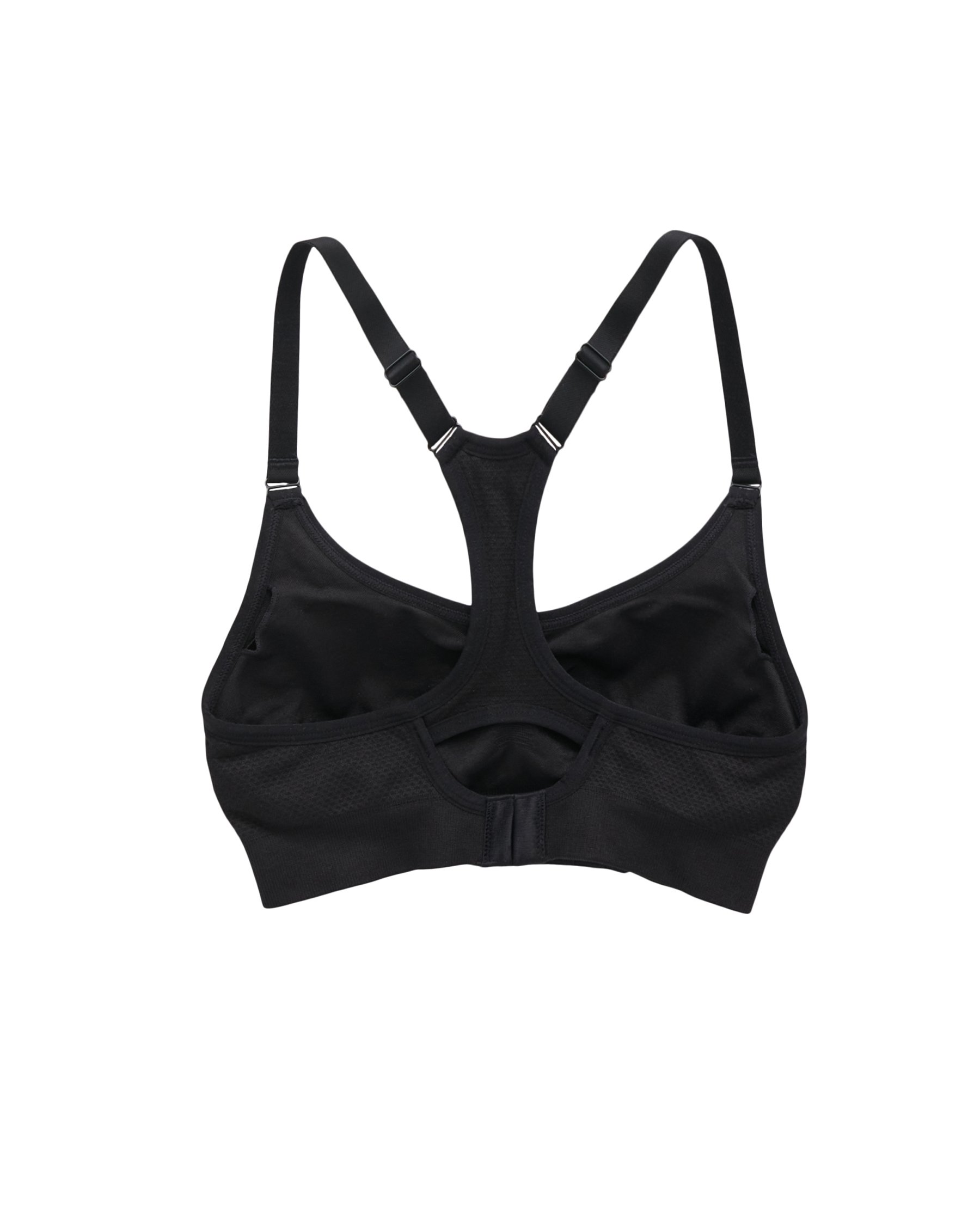 LA VIE EN ROSE Soutien-gorge de sport sans coutures dos nageur impact léger Noir 687-114-0-00 - View9