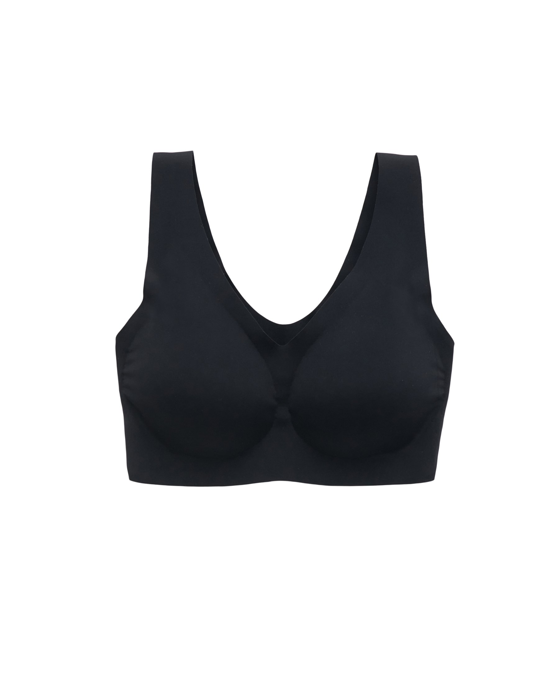 LA VIE EN ROSE Push-up Lounge Tank Bra Black 534-113-1-00 - View11