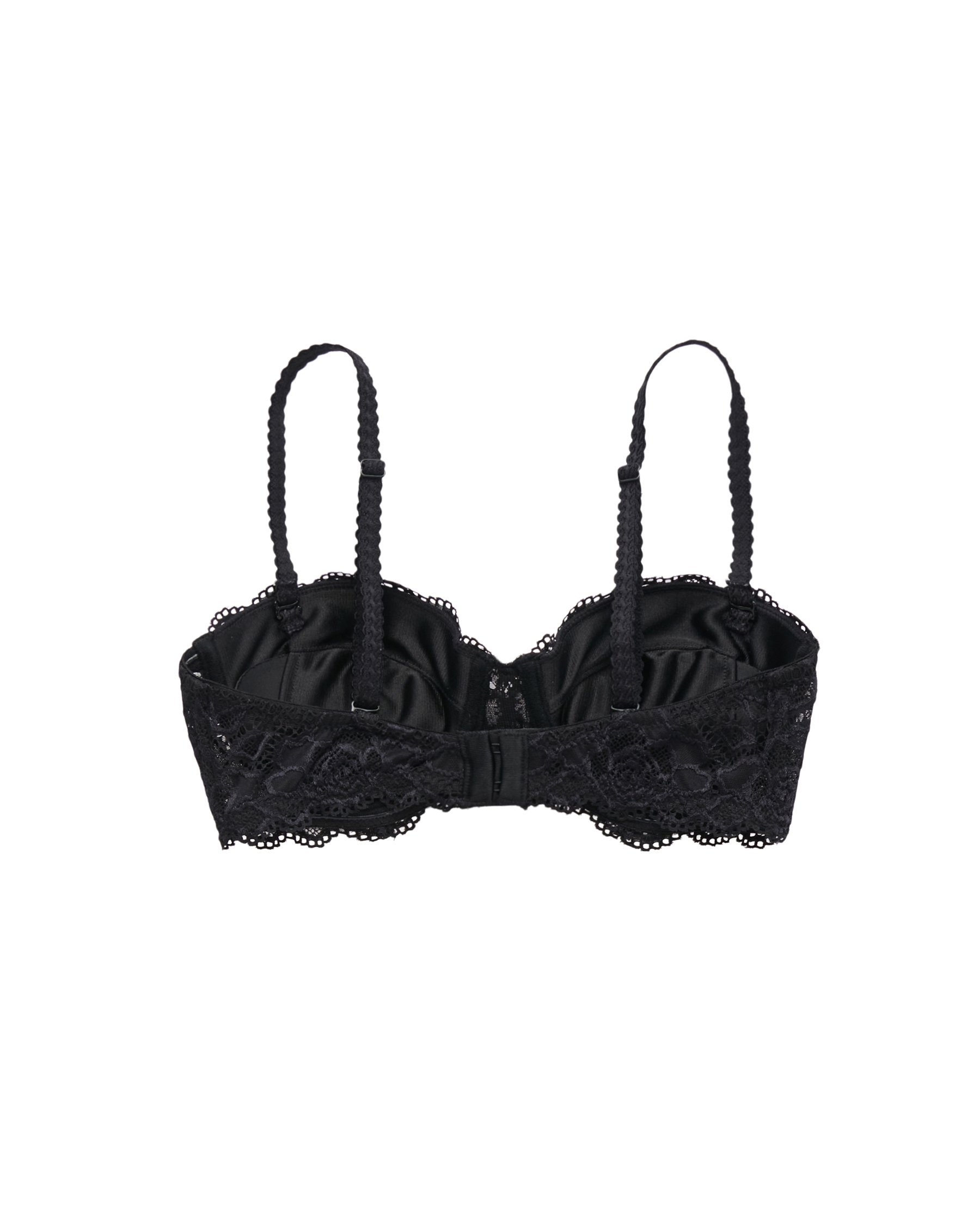 LA VIE EN ROSE Soutien-gorge push-up sans bretelles demi-buste Noir 596-115-0-00 - Voir14