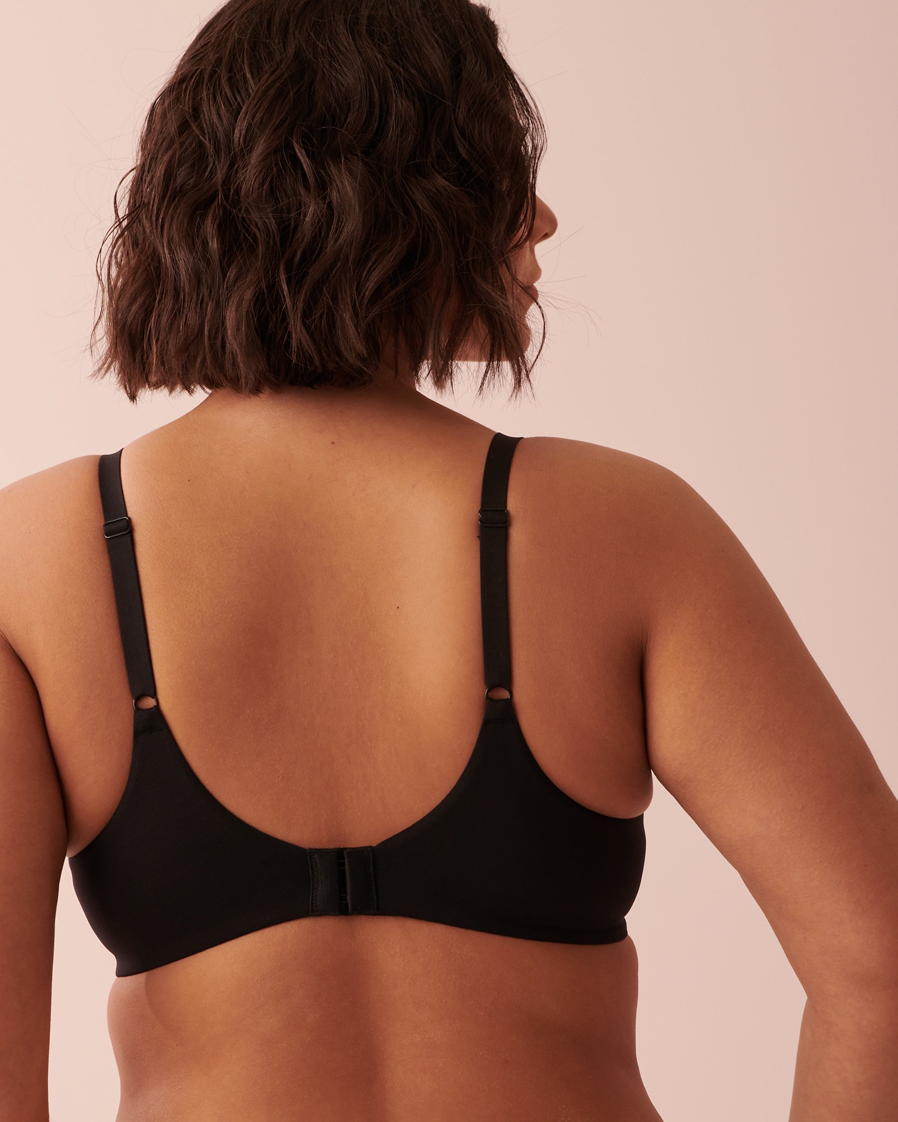 LA VIE EN ROSE Soutien-gorge sans doublure armatures coussinées Noir 591-113-0-00 - Voir6