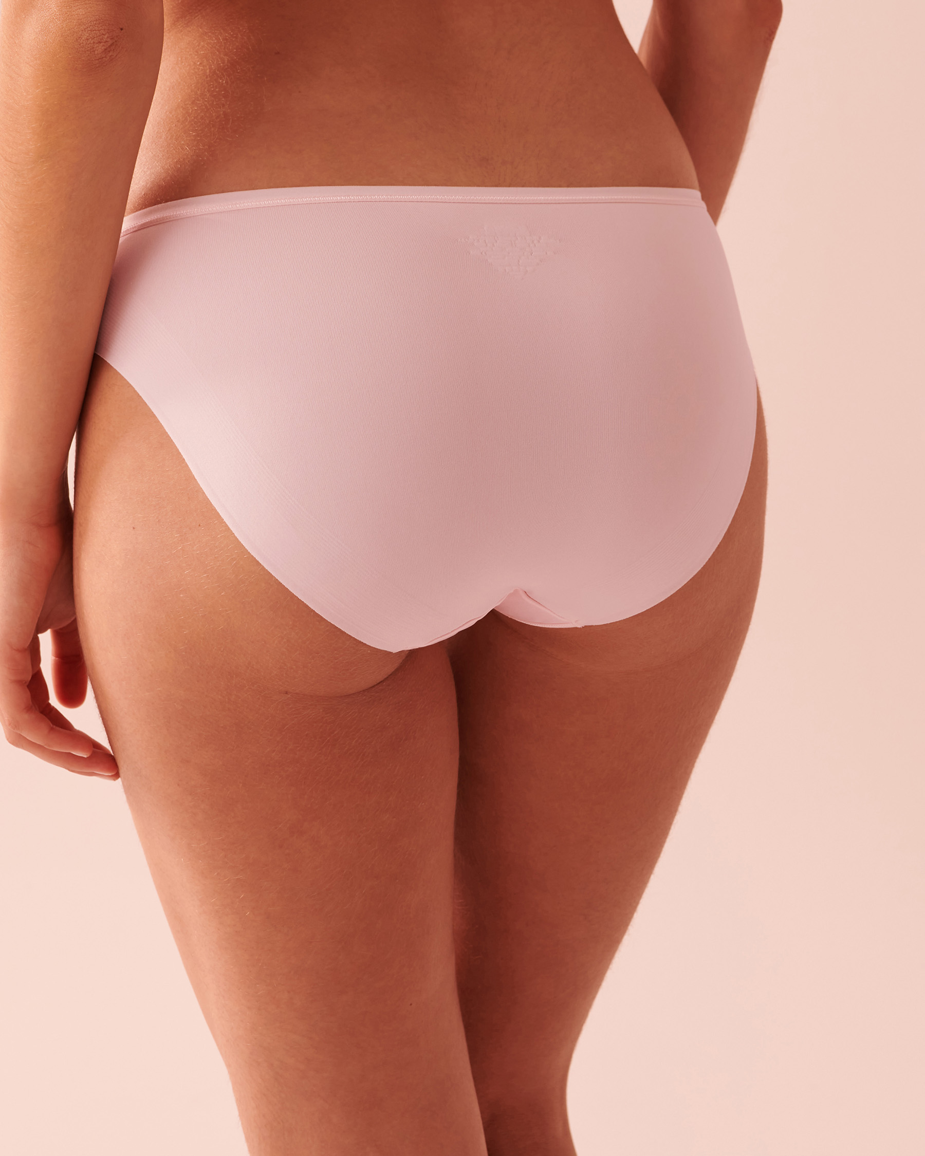 LA VIE EN ROSE Microfiber Sleek Back Bikini Panty Pink 169-122-0-00 - View2