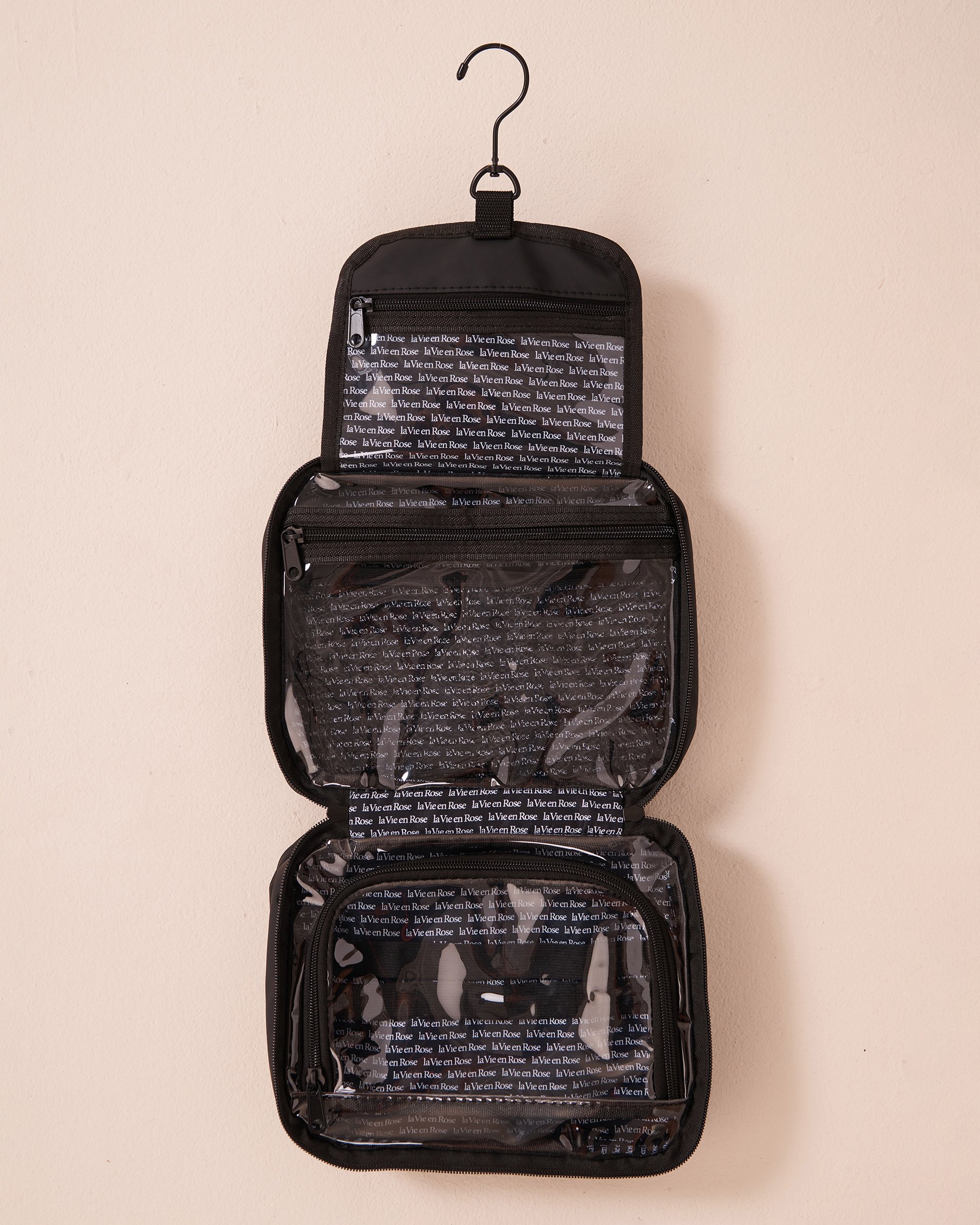 LA VIE EN ROSE Trousse à cosmétiques Noir 40700386 - View3