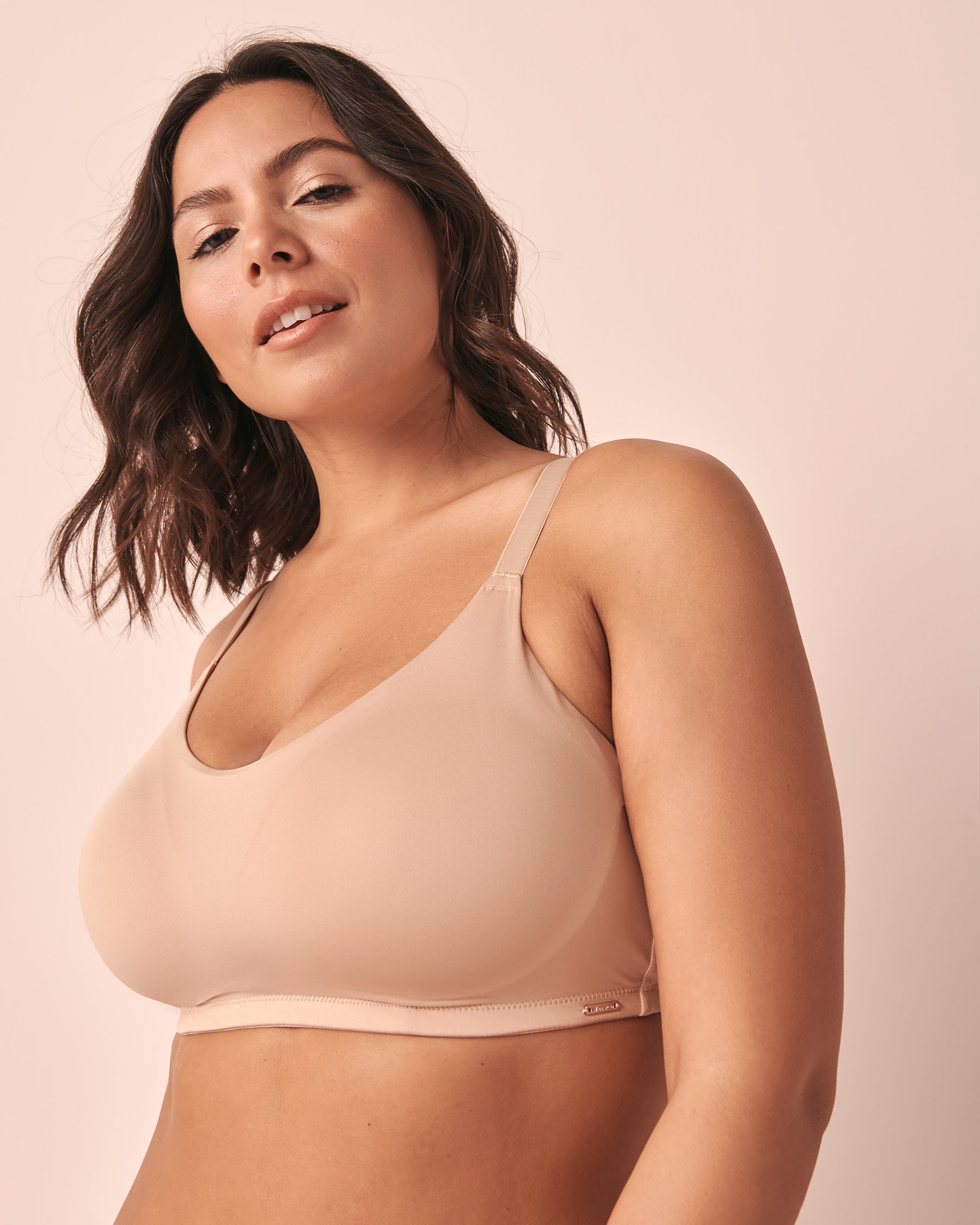 LA VIE EN ROSE Soutien-gorge doublure légère sans armatures minimaliste Latte 10200341 - Voir4