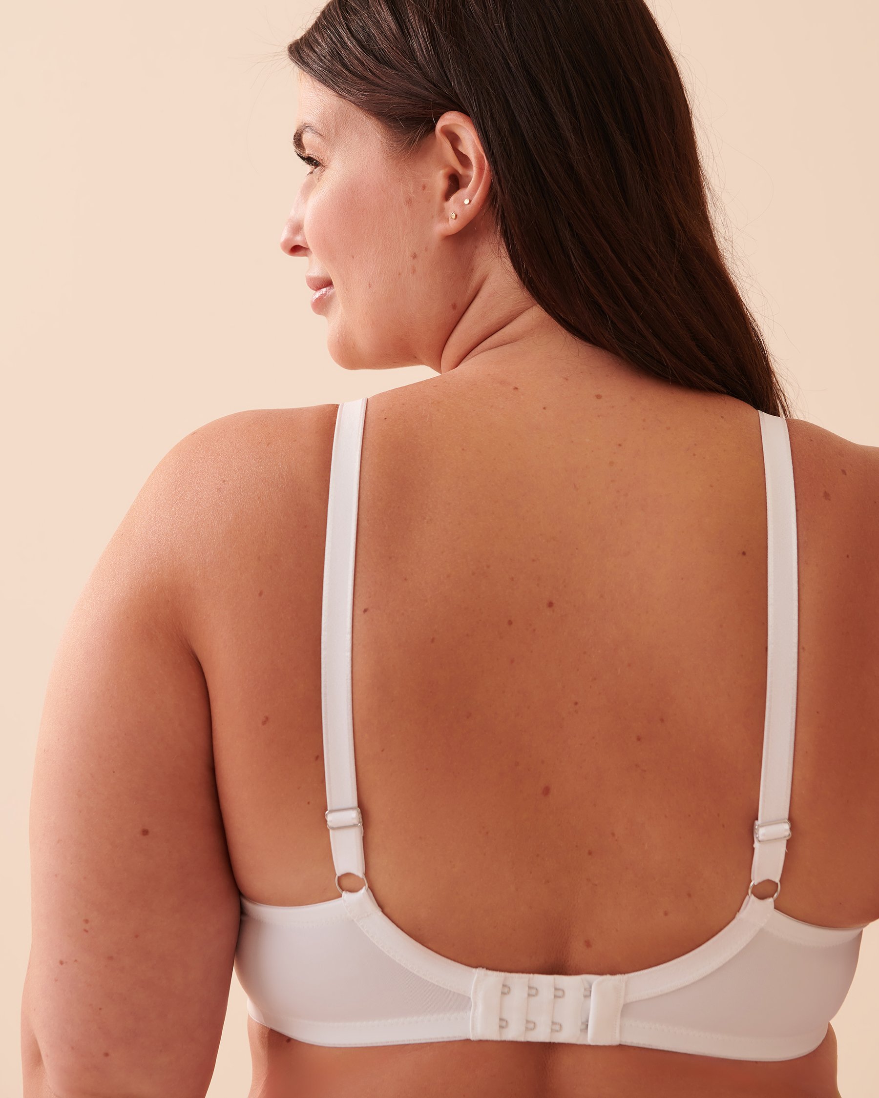 LA VIE EN ROSE Unlined Full Coverage Bra White 360-111-0-00 - View2