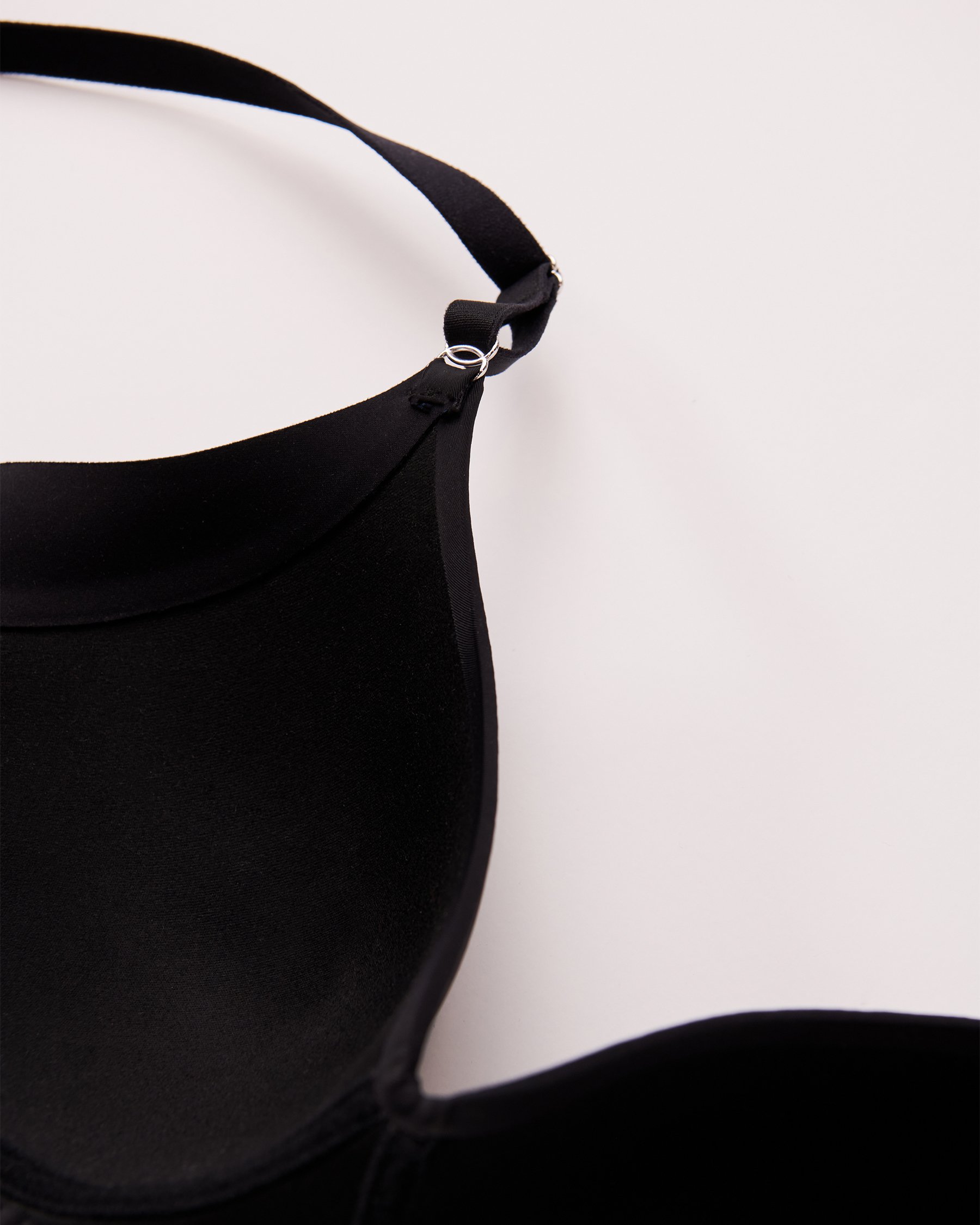 LA VIE EN ROSE Soutien-gorge doublure légère sans armatures dos lisse Noir 169-113-2-00 - View7