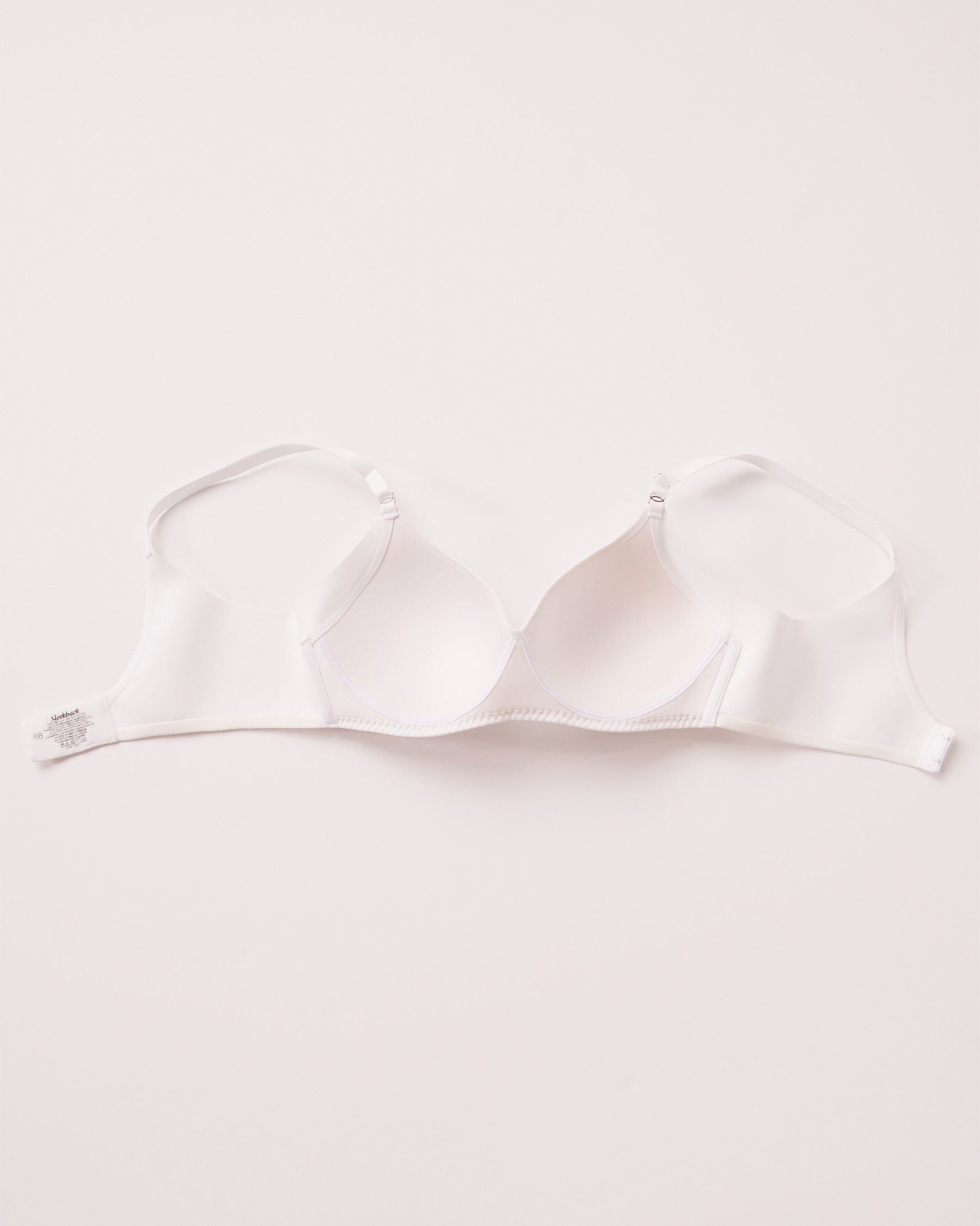 LA VIE EN ROSE Soutien-gorge doublure légère sans armatures dos lisse Blanc 169-113-2-00 - Voir8