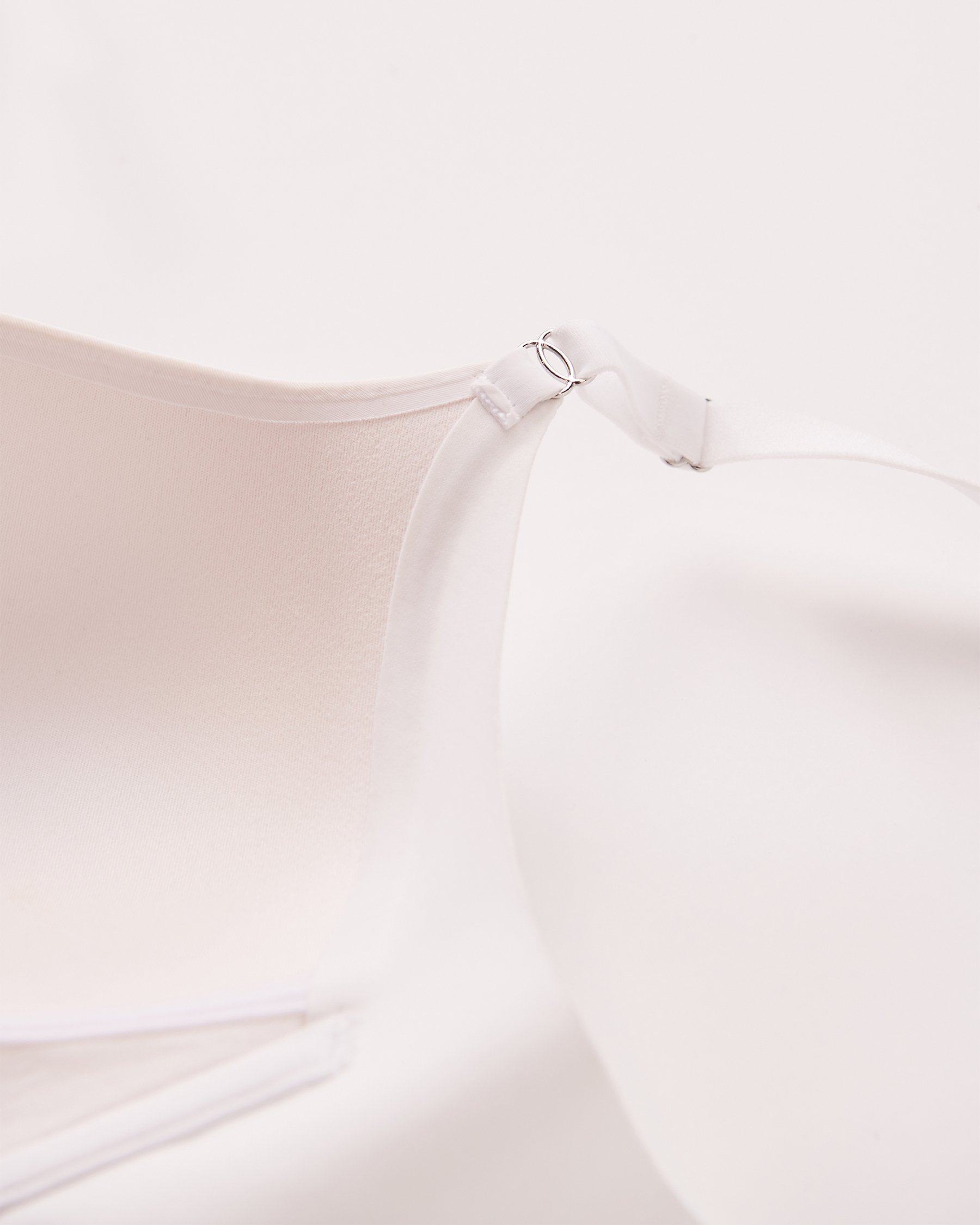 LA VIE EN ROSE Soutien-gorge doublure légère sans armatures dos lisse Blanc 169-113-2-00 - Voir6