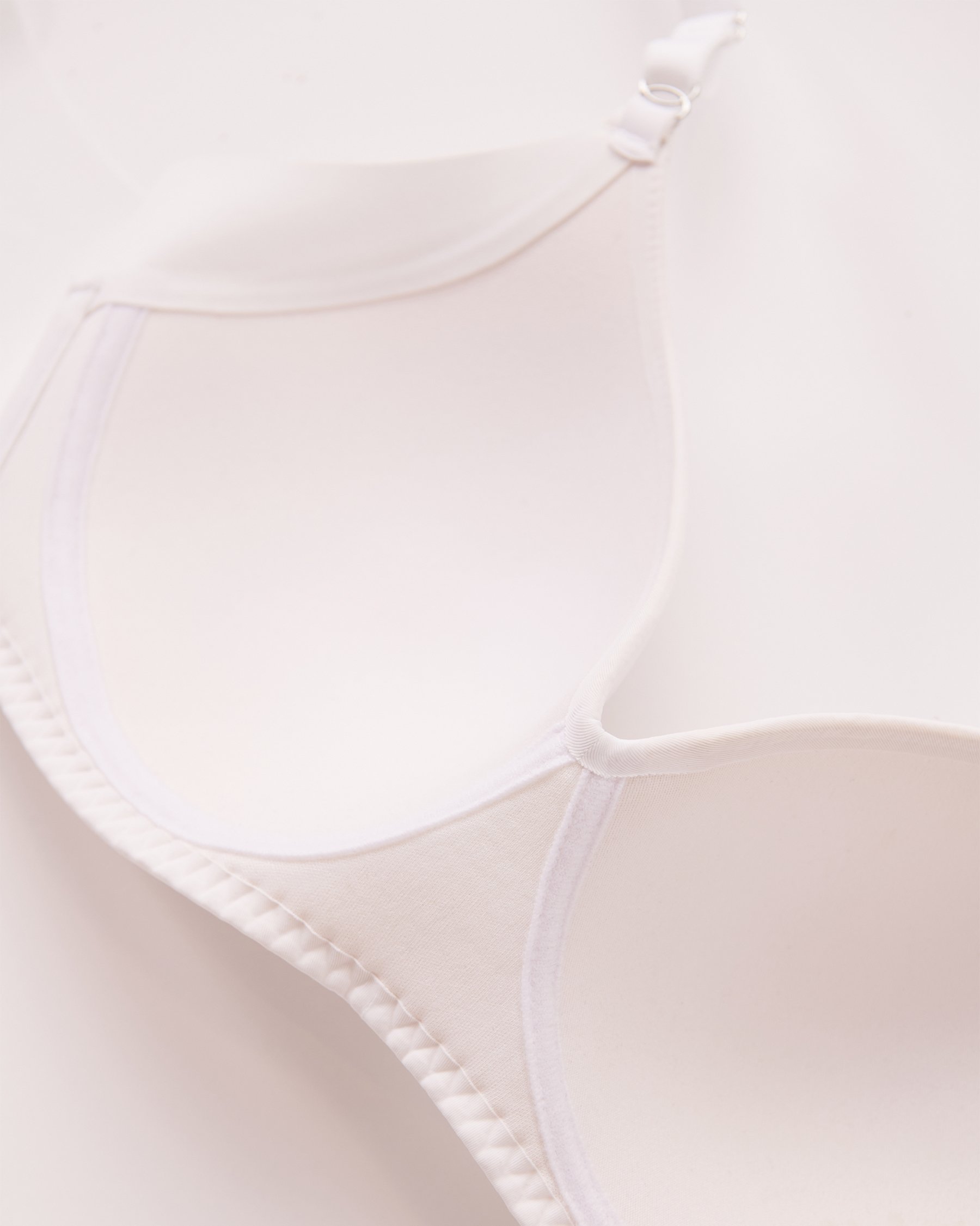 LA VIE EN ROSE Soutien-gorge doublure légère sans armatures dos lisse Blanc 169-113-2-00 - Voir7