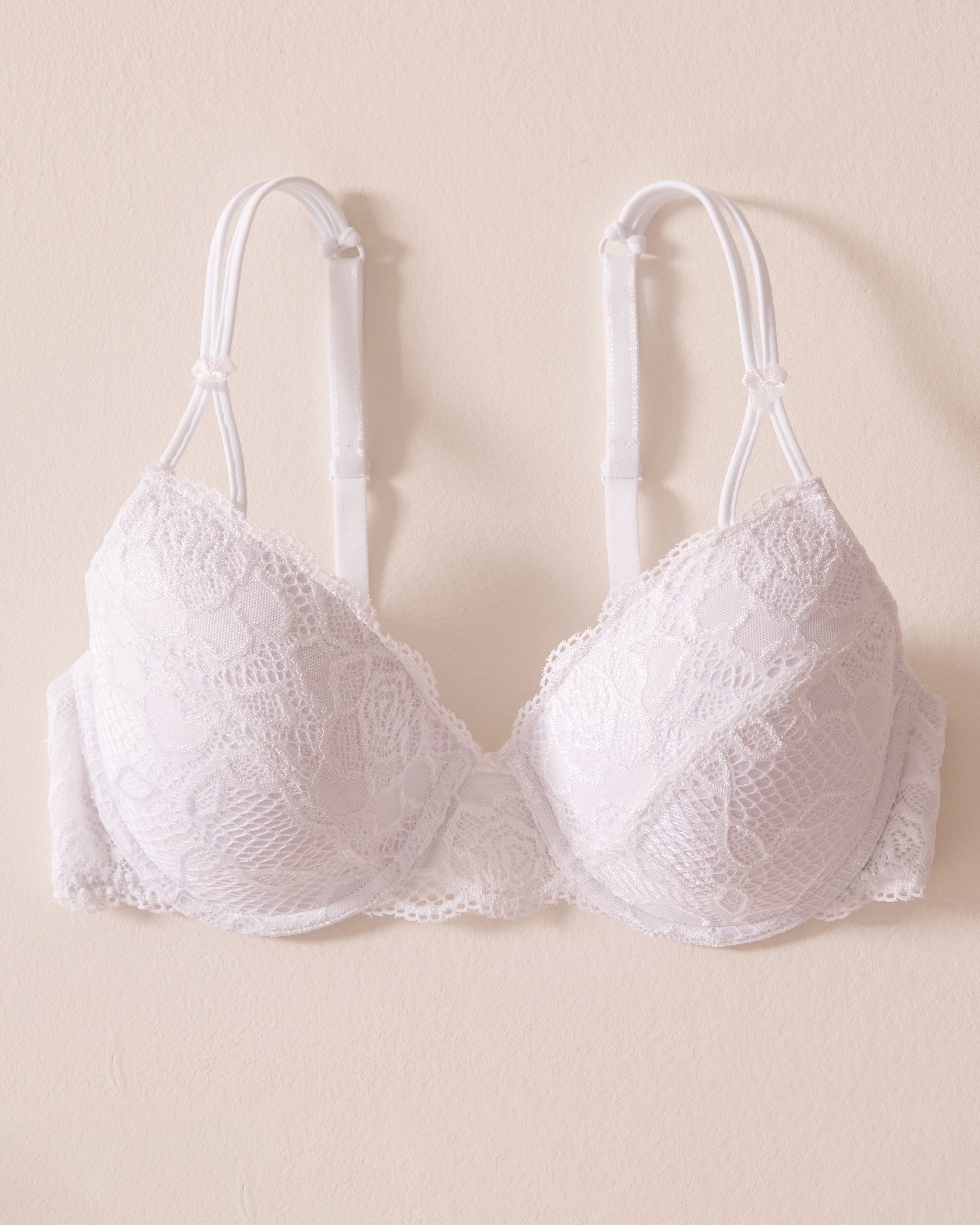 LA VIE EN ROSE Soutien-gorge mastectomie doublure légère Blanc 389-110-2-00 - View1