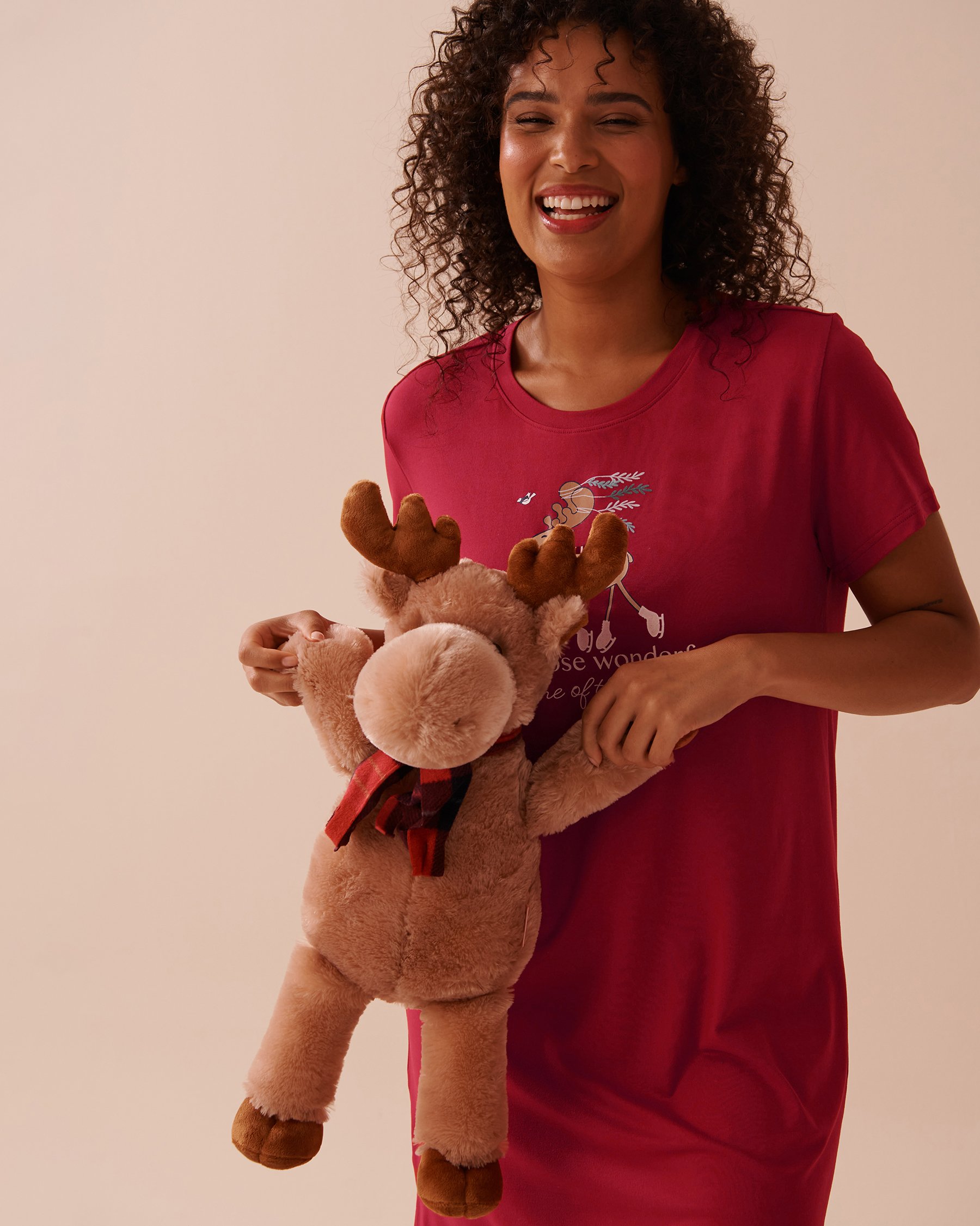 LA VIE EN ROSE Peluche orignal Brun 40700351 - View2