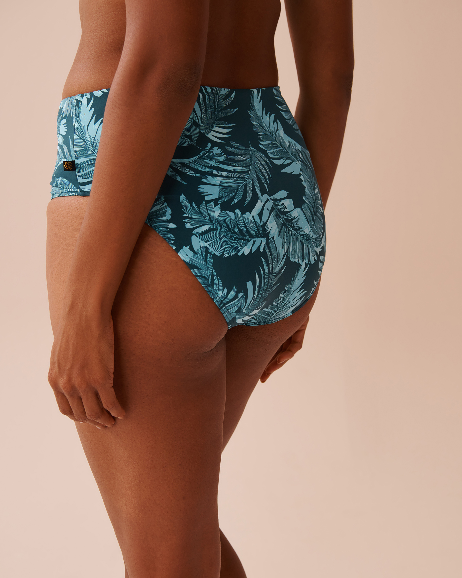 LA VIE EN ROSE AQUA OCEAN OASIS High Waist Bikini Bottom Ocean Oasis 70300653 - View2