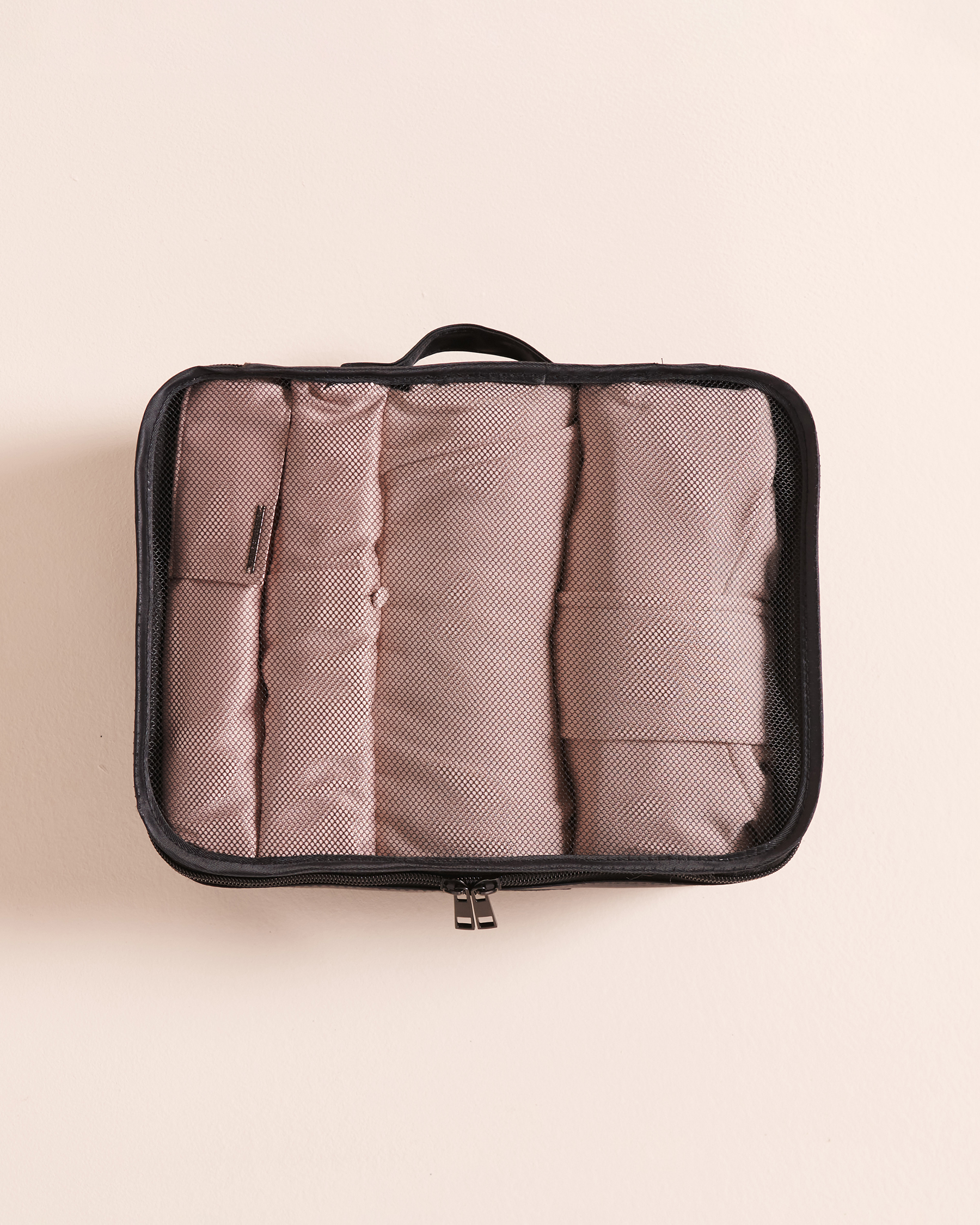 LA VIE EN ROSE Travel Packing Cubes Black 40700385 - View2