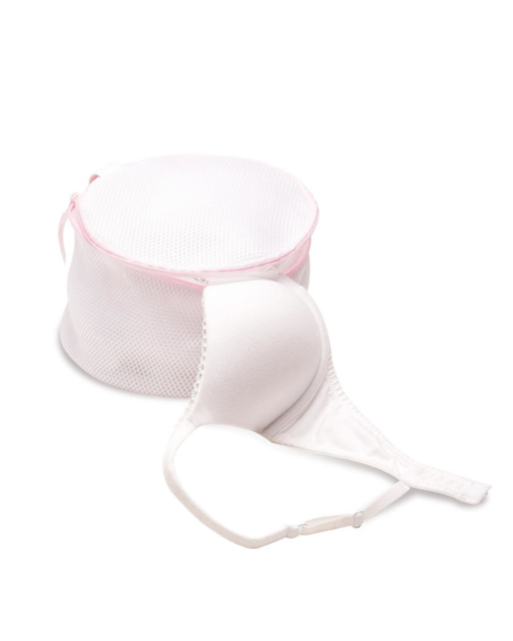 LA VIE EN ROSE Sac de lavage bonnet D+ Blanc 381-543-0-00 - View1