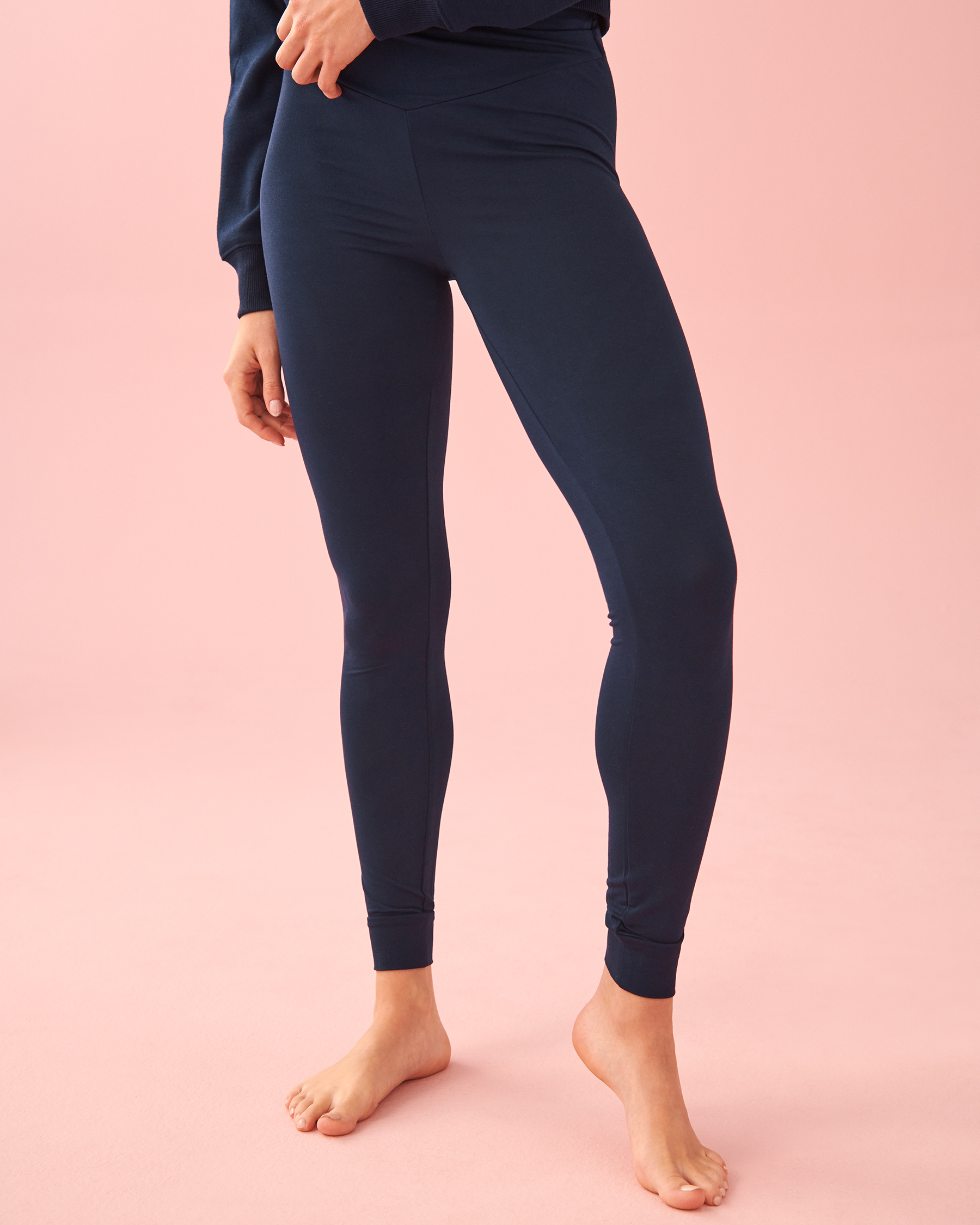 LA VIE EN ROSE Modal Legging Maritime blue 50200043 - View1