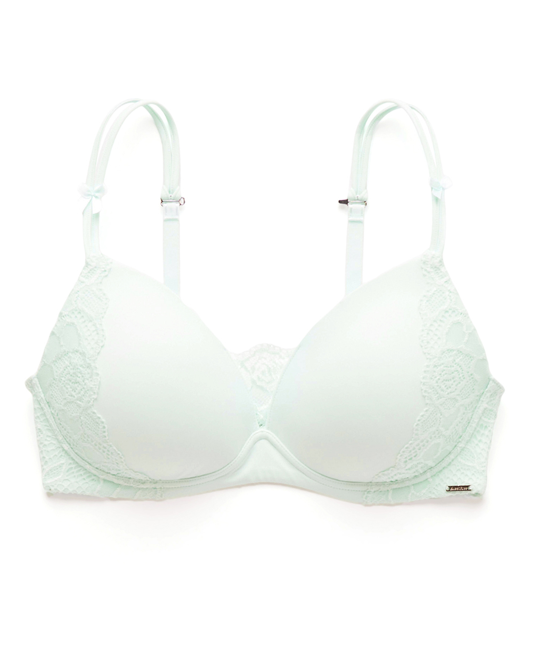 LA VIE EN ROSE Lightly Lined Wireless Mastectomy Bra Baby blue 10200123 - View1